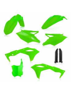 KIT PLÁSTICOS COMPLETO ACERBIS KAWASAKI KX-F 250 2017 - VERDE FLUO